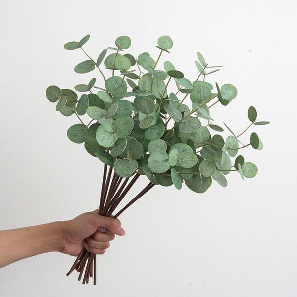 1pcs artificial silver dollar eucalyptus leaf for plastic flowers household store dest rustic decoration clover plant decorative & wreaths
1pcs artificial silver dollar eucalyptus leaf for plastic flowers household store dest rustic decoration clover plant decorative & wreaths