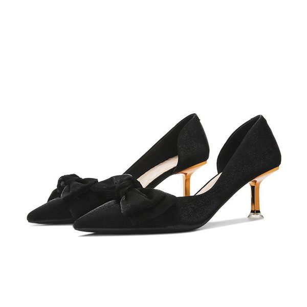 dress shoes black pumps for women butterfly-knot shallow ladies heels female wedding party office work
dress shoes black pumps for women butterfly-knot shallow ladies heels female wedding party office work