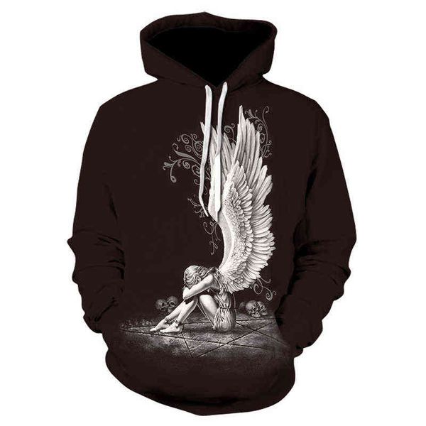 angel wings theme harajuku 3d print hooded sweatshirt men's and women's sweatshirt harajuku, hip hop hoodie g1214, Black
angel wings theme harajuku 3d print hooded sweatshirt men's and women's sweatshirt harajuku, hip hop hoodie g1214, Black