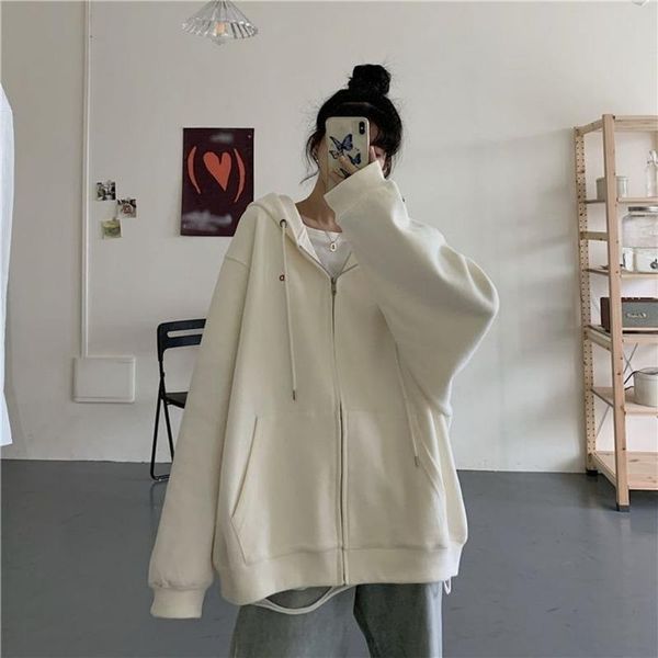 women's jackets women with hat zipper korean style leisure all-match spring autumn solid females elegant sweet high street simple jacke, Black;brown
women's jackets women with hat zipper korean style leisure all-match spring autumn solid females elegant sweet high street simple jacke, Black;brown