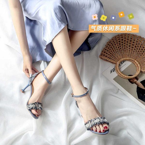 sandals sandal girl 2021 summer korean one line buckle, versatile fairy pearl thin heel high heels, Black
sandals sandal girl 2021 summer korean one line buckle, versatile fairy pearl thin heel high heels, Black