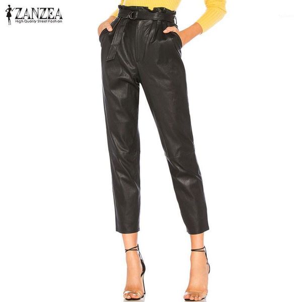 women's pants & capris women's 2022 spring solid turnip fashion pu leather women casual high waist work ol long pencil trousers pa, Black;white
women's pants & capris women's 2022 spring solid turnip fashion pu leather women casual high waist work ol long pencil trousers pa, Black;white