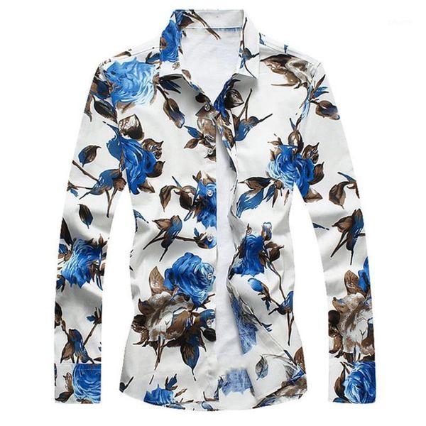 plus size men's shirt flower print fit slim all-match fashion daily casual turn-down collar long sleeve for holiday shirts, White;black
plus size men's shirt flower print fit slim all-match fashion daily casual turn-down collar long sleeve for holiday shirts, White;black