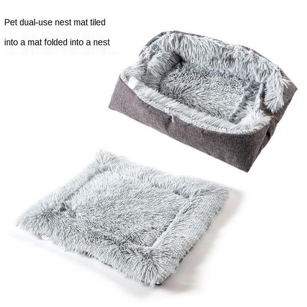kennels & pens pet litter mat dual purpose plush small dog cat autumn and winter bed sofa supplies
kennels & pens pet litter mat dual purpose plush small dog cat autumn and winter bed sofa supplies