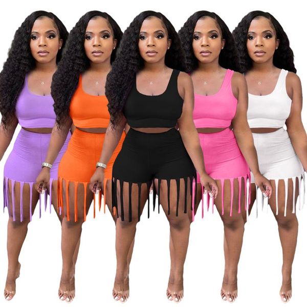 women's tracksuits fringe short set women cotton two piece crop and string deep u neck knotted tassel hem 2 biker sets, Gray
women's tracksuits fringe short set women cotton two piece crop and string deep u neck knotted tassel hem 2 biker sets, Gray
