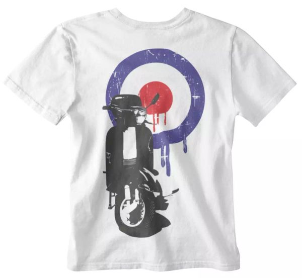 my generation mod scooter men's t-shirt jam fashion the who quadrophenia biker, White;black
my generation mod scooter men's t-shirt jam fashion the who quadrophenia biker, White;black