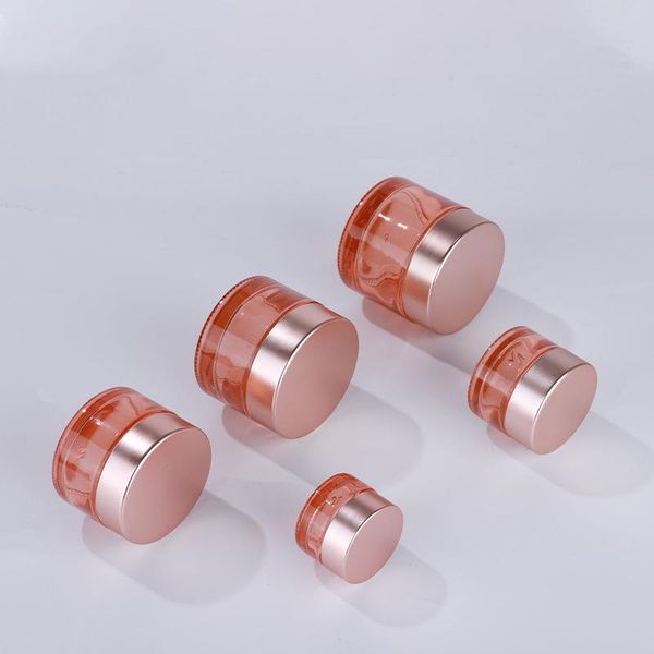 storage bottles & jars 5pcs/lot 5g 10g 15g 30g 50g glass cosmetic jar pot empty eye cream containers with rose gold cap refillable
storage bottles & jars 5pcs/lot 5g 10g 15g 30g 50g glass cosmetic jar pot empty eye cream containers with rose gold cap refillable