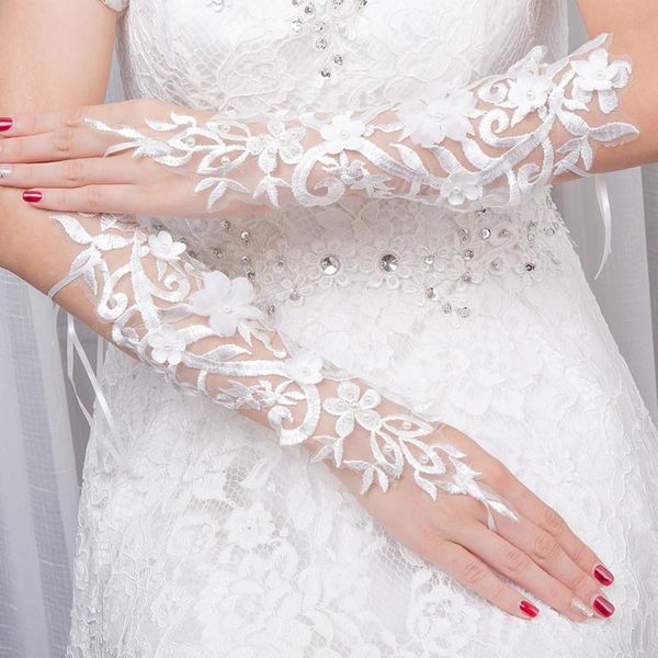 bridal gloves elegant wedding fingerless white lace tulle for women bride accessories
bridal gloves elegant wedding fingerless white lace tulle for women bride accessories