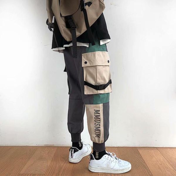 men's pants 2021 fashion jogging mens streetwear running trousers casual hip hop harajuku sweatpants big pocket cargo men, Black
men's pants 2021 fashion jogging mens streetwear running trousers casual hip hop harajuku sweatpants big pocket cargo men, Black