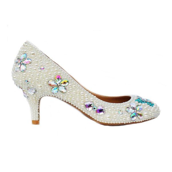 dress shoes ma0182 european and american fashion hand-made pearl wedding luxury petal diamond banque bride's pumps, Black
dress shoes ma0182 european and american fashion hand-made pearl wedding luxury petal diamond banque bride's pumps, Black