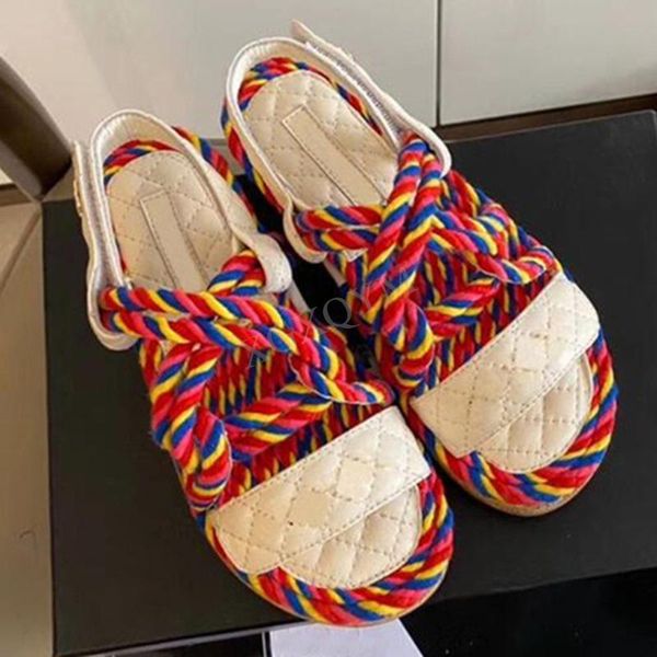 sandals genuine leather women slippers fashion woven twine leisure beach outdoor open-toed ladies, Black
sandals genuine leather women slippers fashion woven twine leisure beach outdoor open-toed ladies, Black