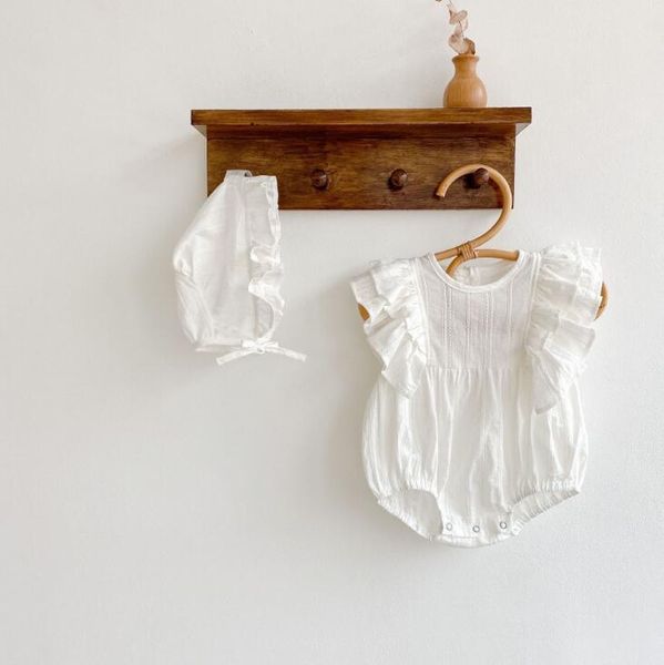 girls boys ruffles romper+hat cotton summer fashion babys jumpsuit 6-24 month ye922 rompers, Blue
girls boys ruffles romper+hat cotton summer fashion babys jumpsuit 6-24 month ye922 rompers, Blue
