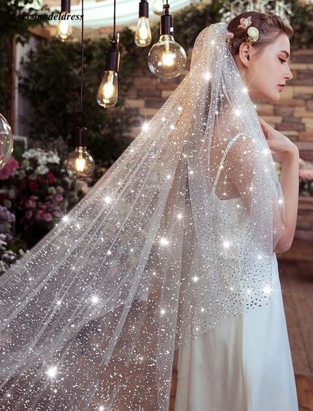 bridal veils latest shiny with comb one layer long 3 meter length bride veil wedding accessories 2021, Black
bridal veils latest shiny with comb one layer long 3 meter length bride veil wedding accessories 2021, Black