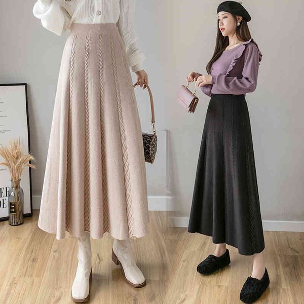 skirts women's knitted or crocheted, autumn and winter, korean version of the big skirt, thick wool line cpya, Black
skirts women's knitted or crocheted, autumn and winter, korean version of the big skirt, thick wool line cpya, Black