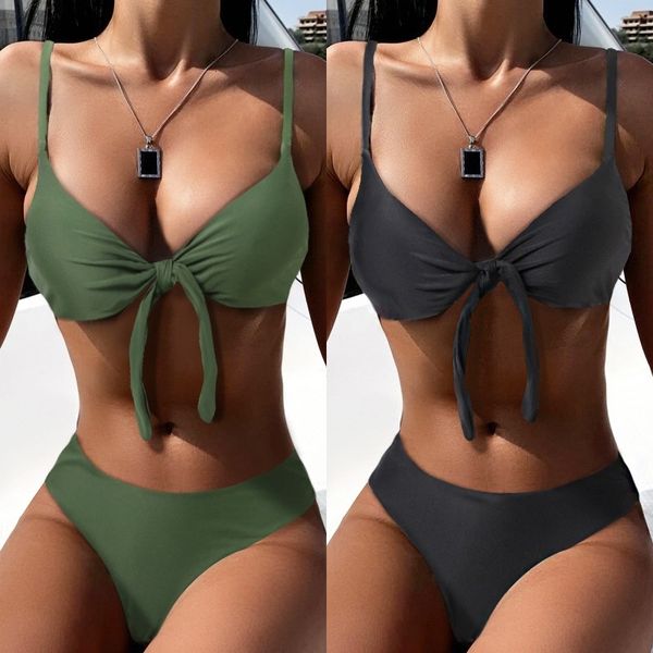 swimwear women bikini 2022 solid push up swimsuit female biquini brazilian set beachwear bathing suit swimming, White;black
swimwear women bikini 2022 solid push up swimsuit female biquini brazilian set beachwear bathing suit swimming, White;black