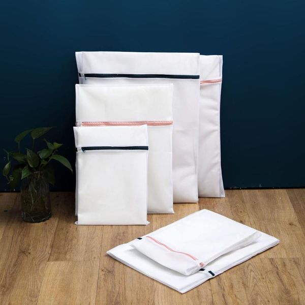 zippered mesh laundry bag set washing machine dirty wash for underwear sock bra household net bags
zippered mesh laundry bag set washing machine dirty wash for underwear sock bra household net bags