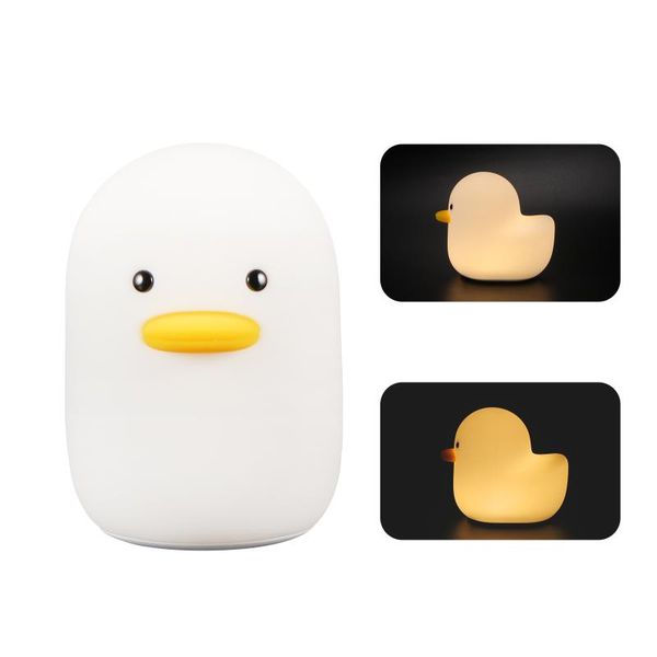 night lights foaming milk lamp, feeding duckling silicone light, children's bedside rechargeable baby sleeping led light
night lights foaming milk lamp, feeding duckling silicone light, children's bedside rechargeable baby sleeping led light