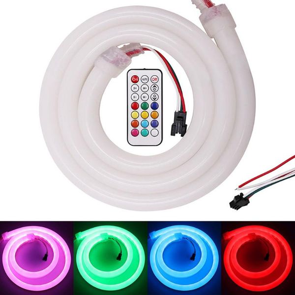 1m 2m 5m rgb neon light led strip 12v string lamp 60led/m full color rope lights auto running horse race + power plug strips
1m 2m 5m rgb neon light led strip 12v string lamp 60led/m full color rope lights auto running horse race + power plug strips