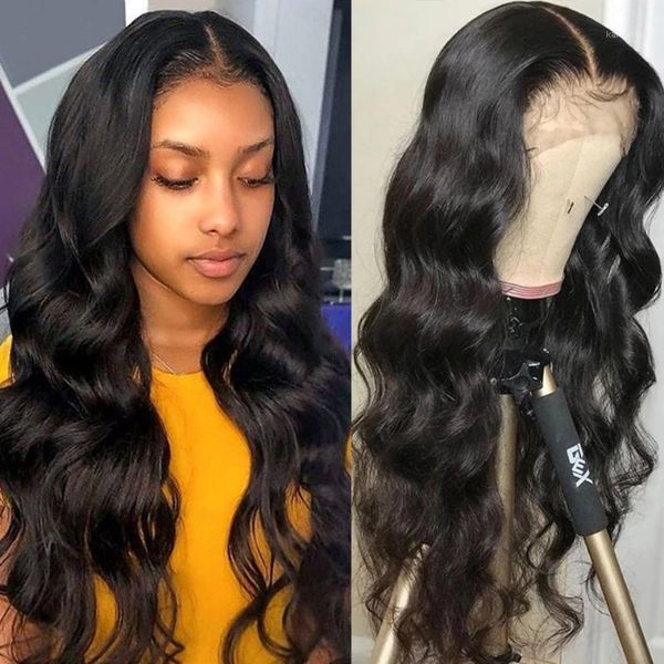 part 13x1 body wavy human hair wigs hd transparent swiss lace malaysian natural color for black women1, Black;brown
part 13x1 body wavy human hair wigs hd transparent swiss lace malaysian natural color for black women1, Black;brown