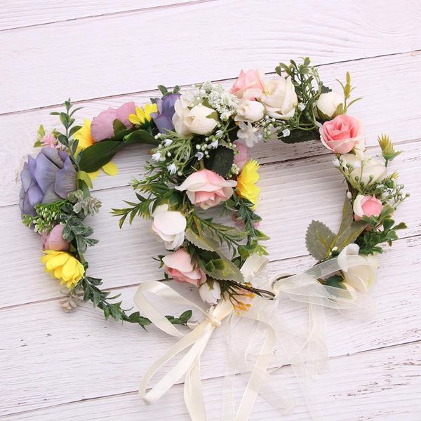 decorative flowers & wreaths bohemian hawaii garlands adjustable flower crowns floral garland romantic wedding for party headbands
decorative flowers & wreaths bohemian hawaii garlands adjustable flower crowns floral garland romantic wedding for party headbands