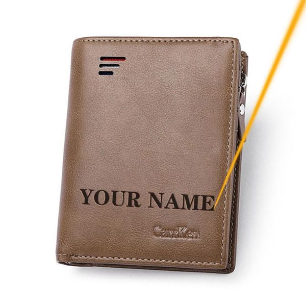 engraved name multifunctional men's wallets zipper short card holder pu leather purse coin men customized gift, Red;black
engraved name multifunctional men's wallets zipper short card holder pu leather purse coin men customized gift, Red;black