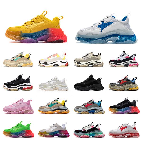 triple s crystal bottoms trainers paris 17fw luxurys designers shoes track vintage casual platform dad women mens shoe outdoor tennis sneake, Black
triple s crystal bottoms trainers paris 17fw luxurys designers shoes track vintage casual platform dad women mens shoe outdoor tennis sneake, Black