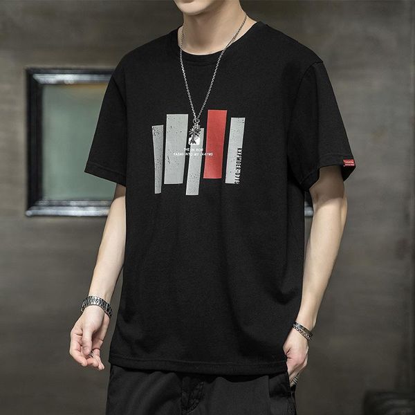 men t shirt cotton summer loose print shirts casual o-neck tshirt short sleeve t-shirt male tee white bottoming men's t-shirts, White;black
men t shirt cotton summer loose print shirts casual o-neck tshirt short sleeve t-shirt male tee white bottoming men's t-shirts, White;black