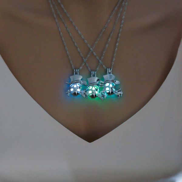 pendant necklaces in the dark shine necklace cool skull green blue chain luminous jewelry women halloween gifts, Silver
pendant necklaces in the dark shine necklace cool skull green blue chain luminous jewelry women halloween gifts, Silver