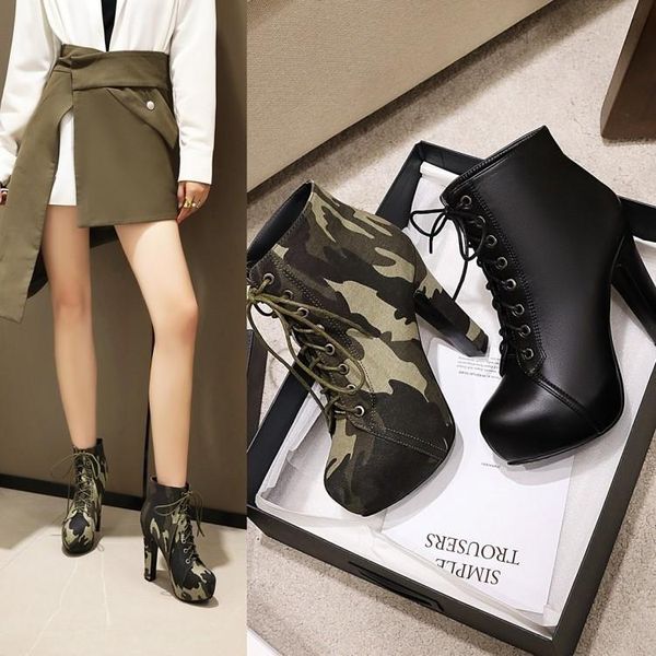 boots shoes women's 2021 winter fashion casual thick high heels lace up short large, Black
boots shoes women's 2021 winter fashion casual thick high heels lace up short large, Black