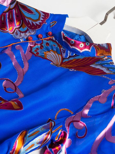 dress 2021 fashion silk butterfly cut flower stand collar chinese style impd cheongsam for women, Black;gray
dress 2021 fashion silk butterfly cut flower stand collar chinese style impd cheongsam for women, Black;gray