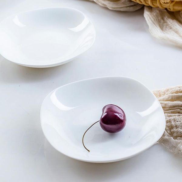 white porcelain plate family flavor bone china 4 inch square dish ceramic snack dishes & plates
white porcelain plate family flavor bone china 4 inch square dish ceramic snack dishes & plates