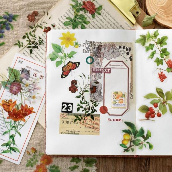 gift wrap 40pcs/pack 8 designs pet sticker flower series garden plant handbook diary diy decorative stickers scrapbooking stationery decal
gift wrap 40pcs/pack 8 designs pet sticker flower series garden plant handbook diary diy decorative stickers scrapbooking stationery decal