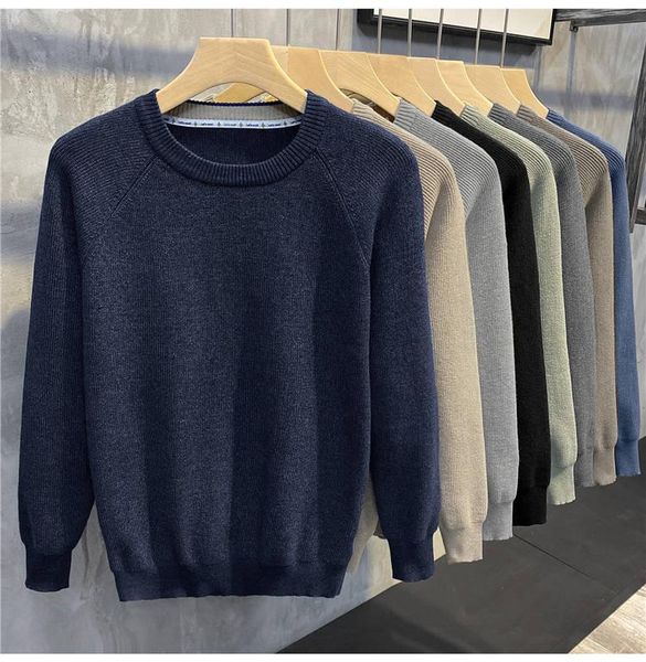 men's sweaters 2022 autumn winter warm knit pullover men sweater fashion solid color oversize knitwear casual clothing k31, White;black
men's sweaters 2022 autumn winter warm knit pullover men sweater fashion solid color oversize knitwear casual clothing k31, White;black