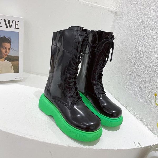 boots women fashion ankle for night club platform buckle cross-tied shoes woman high heels fluorescent green mujer, Black
boots women fashion ankle for night club platform buckle cross-tied shoes woman high heels fluorescent green mujer, Black