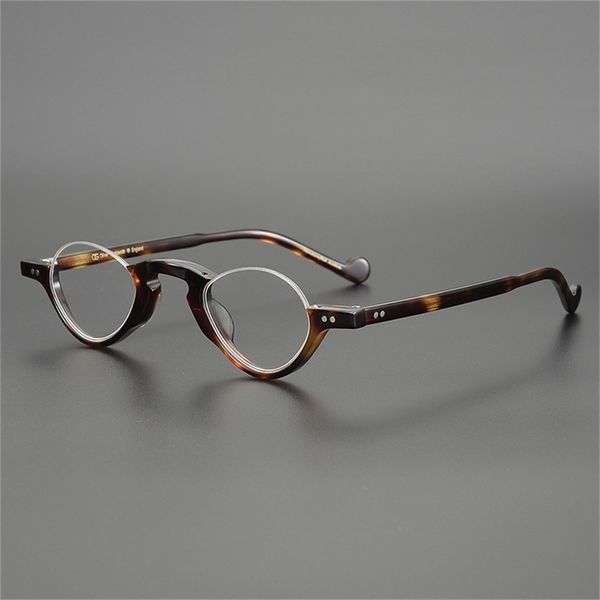 80% off wholesale upper frame handmade small round female personality inverted triangle half myopia glasses 147, White;black
80% off wholesale upper frame handmade small round female personality inverted triangle half myopia glasses 147, White;black