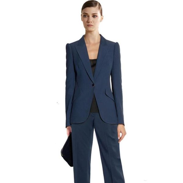 custom navy blue work bussiness formal elegant women suit set blazers and pants office suits ladies trouser women's two piece, White
custom navy blue work bussiness formal elegant women suit set blazers and pants office suits ladies trouser women's two piece, White