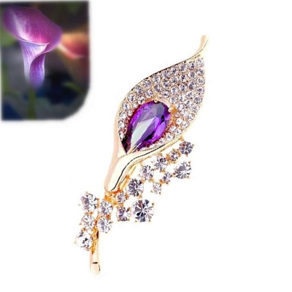 austria zirconium drill sleeping calla corsage temperament high grade brooch japan korea crystal diamond brooch, Gray
austria zirconium drill sleeping calla corsage temperament high grade brooch japan korea crystal diamond brooch, Gray