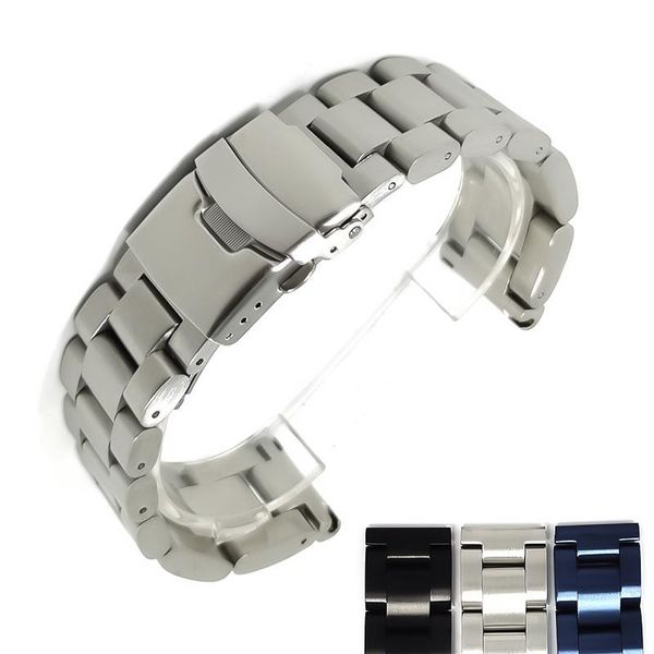 watch bands 22mm 24mm 26mm thickening 5.5mm stainless steel man band general brand strap watchband bracelet black silver tools, Black;brown
watch bands 22mm 24mm 26mm thickening 5.5mm stainless steel man band general brand strap watchband bracelet black silver tools, Black;brown