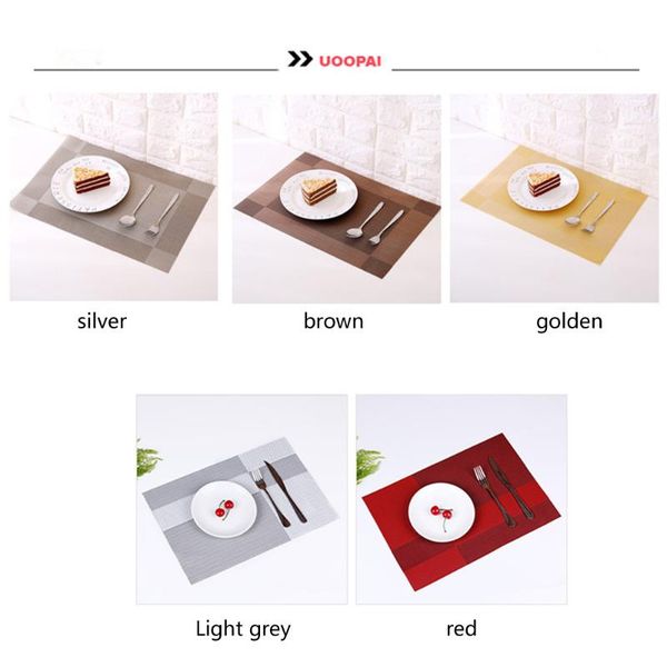 mats & pads pvc table mat western meal pad dining placemat desk runner cover plate food insulation for restaurant household
mats & pads pvc table mat western meal pad dining placemat desk runner cover plate food insulation for restaurant household