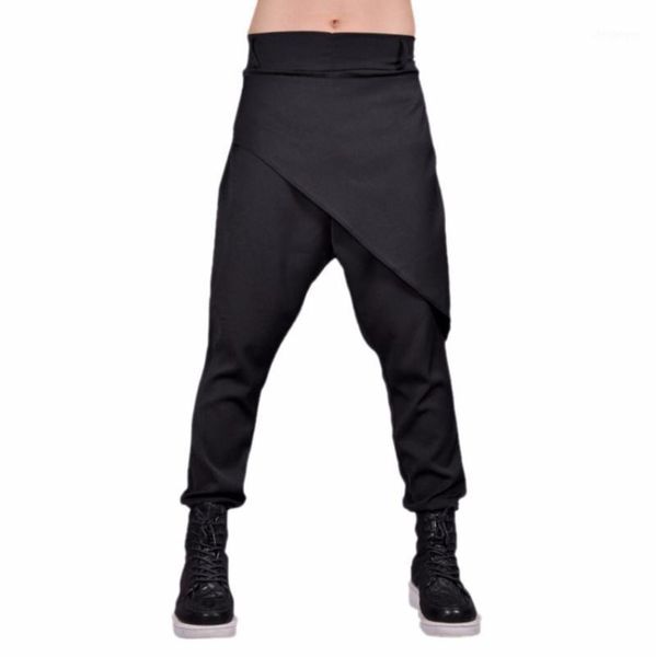27-44 men trousers personality culottes hypotenuse loose harem pants casual black skirt hairstylist singer costumes autumn men's
27-44 men trousers personality culottes hypotenuse loose harem pants casual black skirt hairstylist singer costumes autumn men's