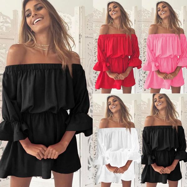 casual dresses spring and autumn women's dress elastic one-shoulder solid color horn three-quarter sleeve short skirt fashion women, Black;gray
casual dresses spring and autumn women's dress elastic one-shoulder solid color horn three-quarter sleeve short skirt fashion women, Black;gray