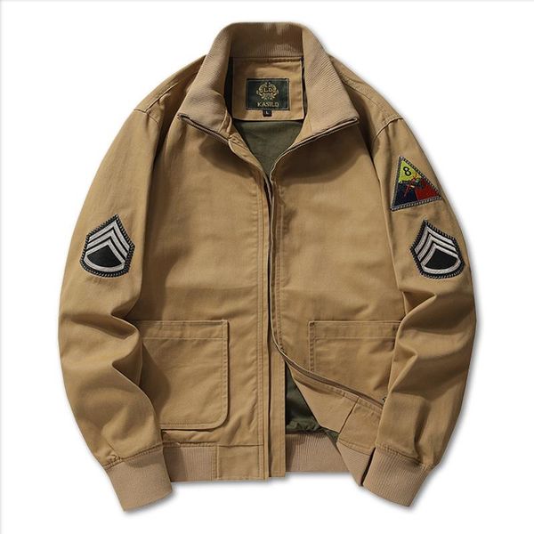 men's jackets bomber jacket 2021 fall fashion casual clothing stand-up collar retro baseball uniform, Black;brown
men's jackets bomber jacket 2021 fall fashion casual clothing stand-up collar retro baseball uniform, Black;brown