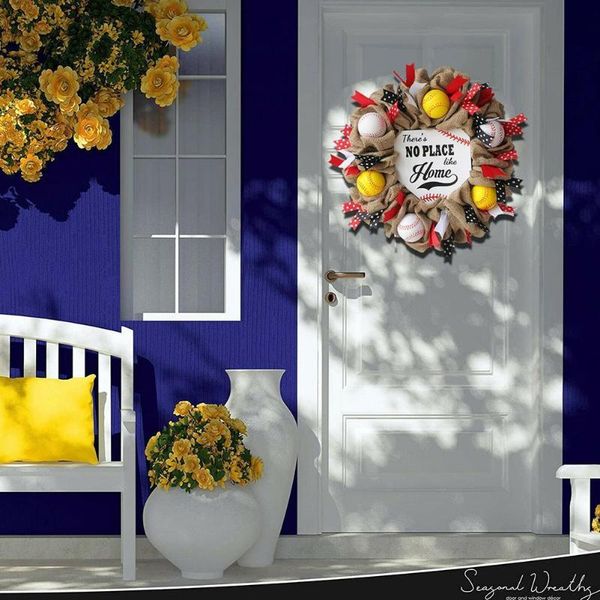 decorative flowers & wreaths 1pcs house number decoration garland baseball team reused simulation be door hanger plastic can h0b9
decorative flowers & wreaths 1pcs house number decoration garland baseball team reused simulation be door hanger plastic can h0b9