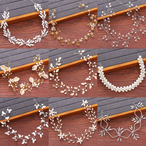 bridal headbands wedding hair accessories rhinestone pearl headband women hair jewelry bride tiara headbands woman's accesories, Slivery;golden
bridal headbands wedding hair accessories rhinestone pearl headband women hair jewelry bride tiara headbands woman's accesories, Slivery;golden