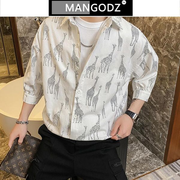 men's casual shirts korean print 2021 summer harajuku fashions oversized streetwear half sleeve shirt male vintage blouse, White;black
men's casual shirts korean print 2021 summer harajuku fashions oversized streetwear half sleeve shirt male vintage blouse, White;black