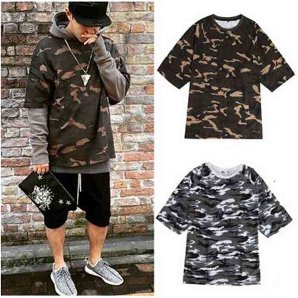 men's t-shirts european and american style kanye west hiphop streetwear short sleeve camo s 1l6i, White;black
men's t-shirts european and american style kanye west hiphop streetwear short sleeve camo s 1l6i, White;black