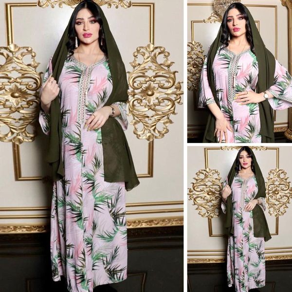 ethnic clothing eid ramadan long sleeve muslim women printed dress arabic abaya islamic spring autumn middle east dubai jalabiya, Red
ethnic clothing eid ramadan long sleeve muslim women printed dress arabic abaya islamic spring autumn middle east dubai jalabiya, Red