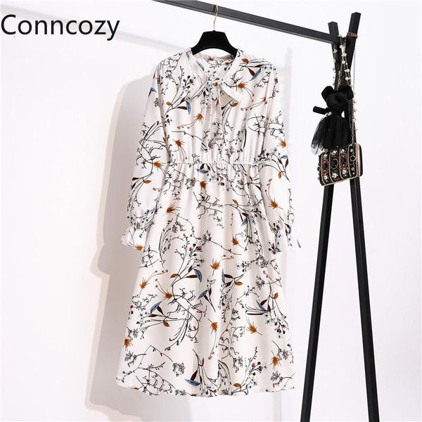 casual dresses fashion floral print chiffon shirt dress women autumn winter vintage slim long sleeve bow elastic waist mid vestido, Black;gray
casual dresses fashion floral print chiffon shirt dress women autumn winter vintage slim long sleeve bow elastic waist mid vestido, Black;gray