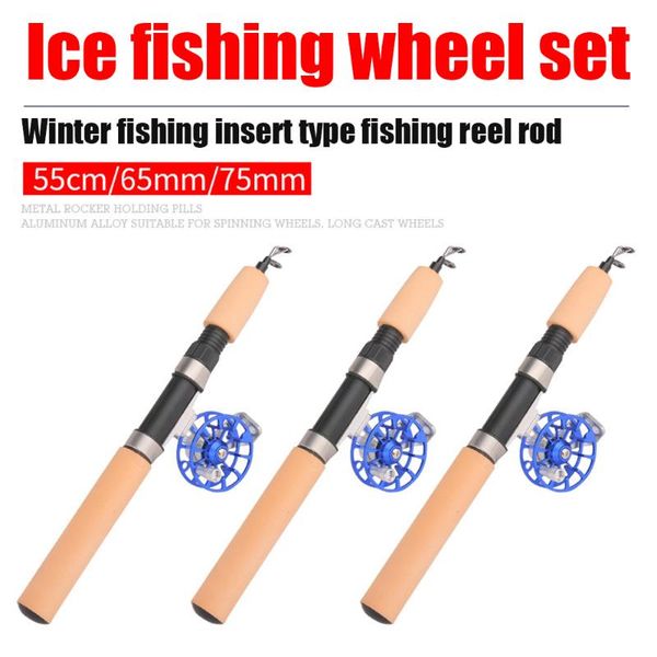 2pcs/set winter fishing rod pole ice fish reels lures tackle casting compression resistance outdoor tool baitcasting
2pcs/set winter fishing rod pole ice fish reels lures tackle casting compression resistance outdoor tool baitcasting
