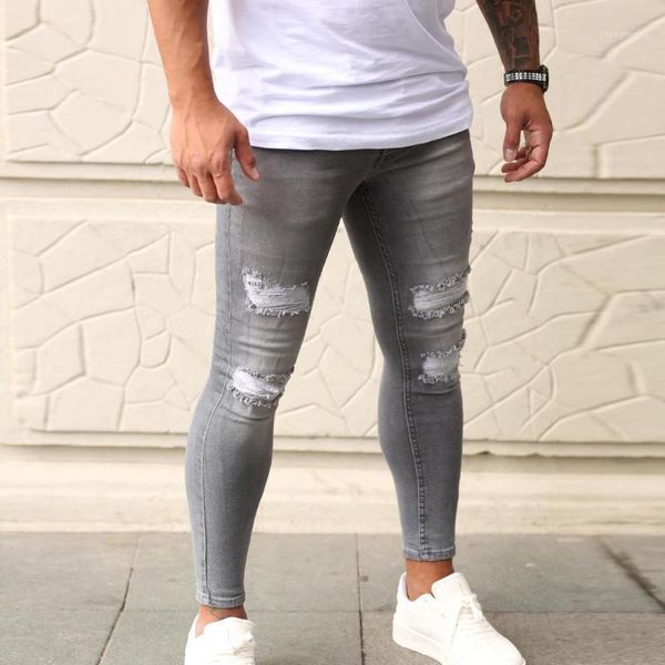 mens skinny jeans ripped grid stretch denim pants summer casual bodybuilding pocket hole sports full length men's, Black
mens skinny jeans ripped grid stretch denim pants summer casual bodybuilding pocket hole sports full length men's, Black